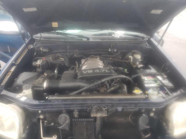 5TBRT34143S425380 - 2003 TOYOTA TUNDRA ACCESS CAB SR5 BLUE photo 11