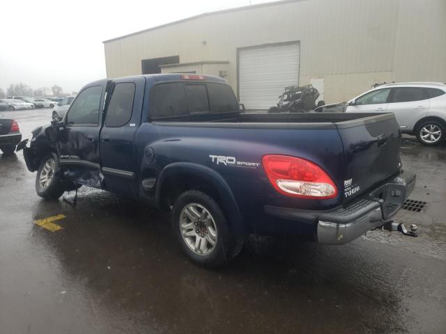 5TBRT34143S425380 - 2003 TOYOTA TUNDRA ACCESS CAB SR5 BLUE photo 2