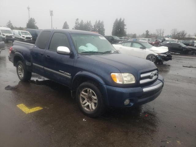5TBRT34143S425380 - 2003 TOYOTA TUNDRA ACCESS CAB SR5 BLUE photo 4