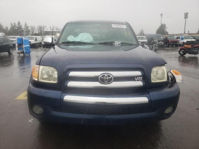 5TBRT34143S425380 - 2003 TOYOTA TUNDRA ACCESS CAB SR5 BLUE photo 5