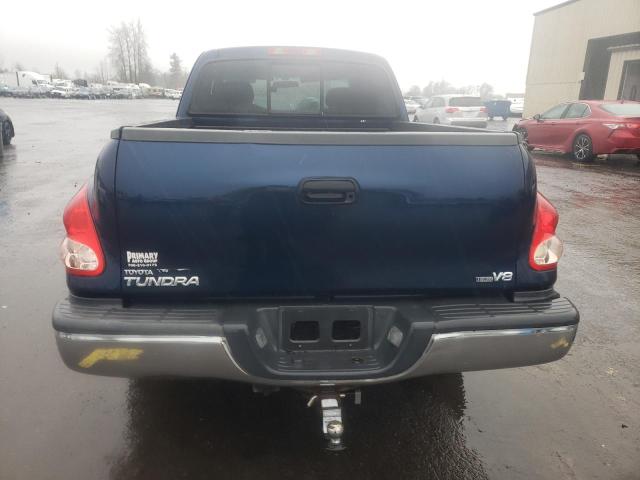 5TBRT34143S425380 - 2003 TOYOTA TUNDRA ACCESS CAB SR5 BLUE photo 6