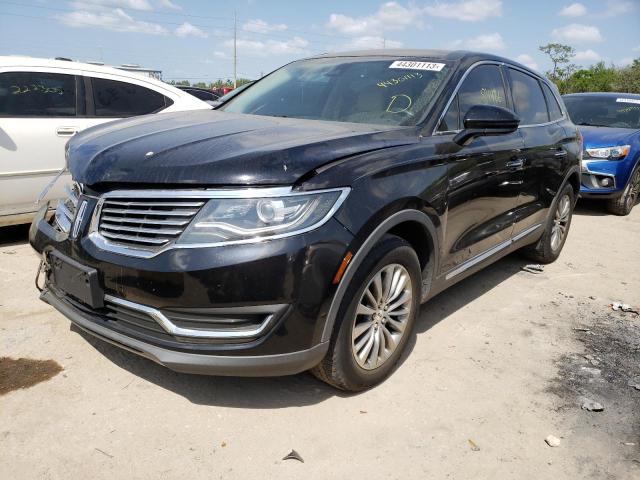 2LMTJ6KR8GBL41874 - 2016 LINCOLN MKX SELECT BLACK photo 1