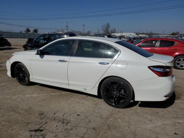 1HGCR2F57GA125245 - 2016 HONDA ACCORD SPORT WHITE photo 2