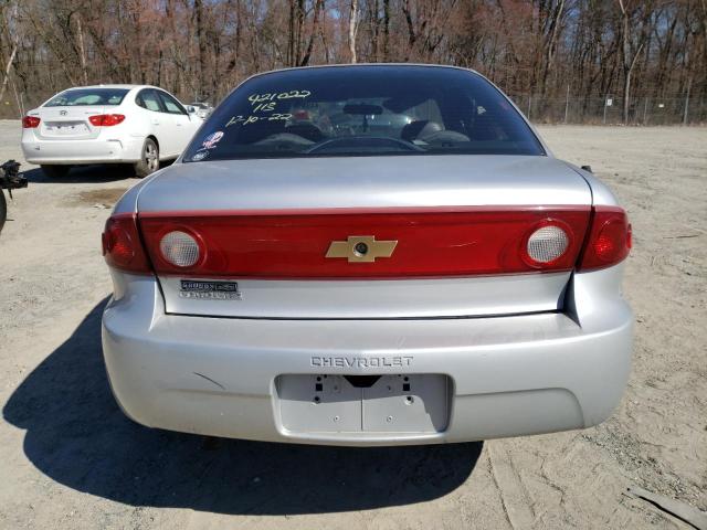 1G1JC52F947119794 - 2004 CHEVROLET CAVALIER GRAY photo 6