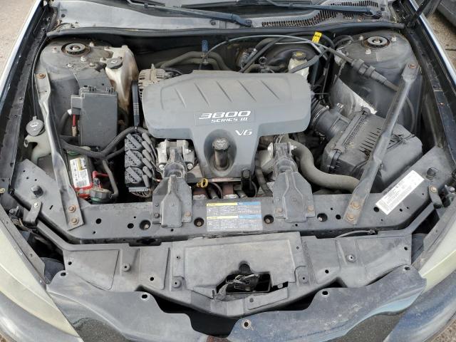 2G2WP522051248198 - 2005 PONTIAC GRAND PRIX BLACK photo 11