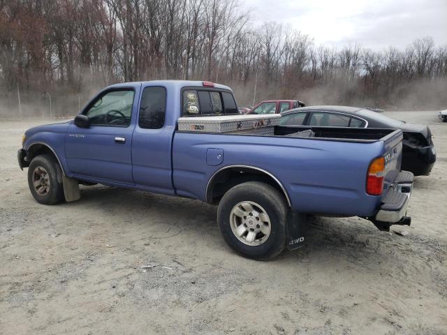 4TAWM72N8XZ540813 - 1999 TOYOTA TACOMA XTR BLUE photo 2