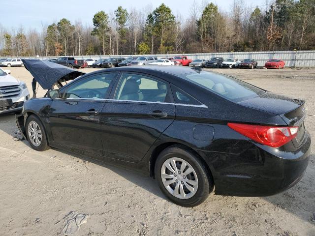 5NPEB4AC4CH332496 - 2012 HYUNDAI SONATA GLS BLACK photo 2