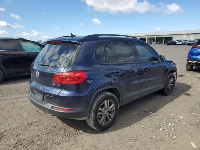 WVGAV7AX6FW569169 - 2015 VOLKSWAGEN TIGUAN S BLUE photo 3