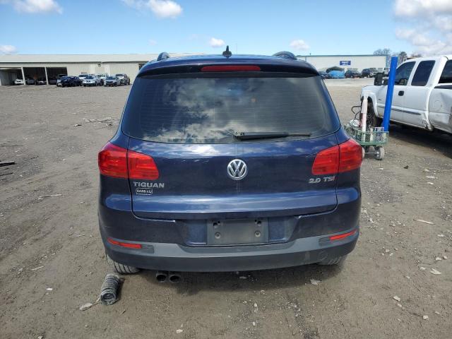 WVGAV7AX6FW569169 - 2015 VOLKSWAGEN TIGUAN S BLUE photo 6