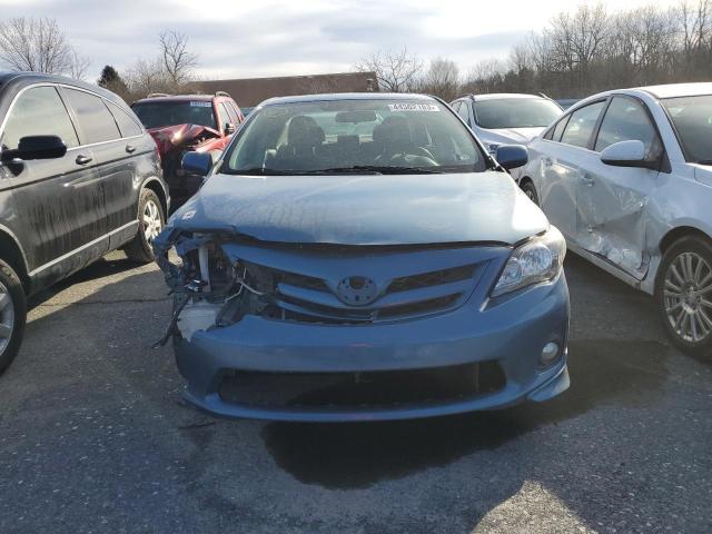 5YFBU4EE7DP190416 - 2013 TOYOTA COROLLA BASE BLUE photo 5