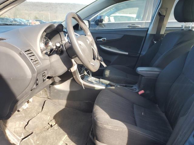 5YFBU4EE7DP190416 - 2013 TOYOTA COROLLA BASE BLUE photo 7