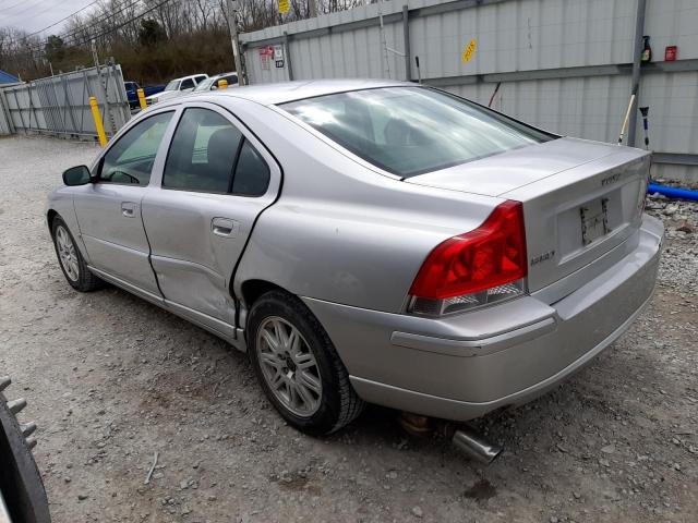 YV1RS592752478733 - 2005 VOLVO S60 2.5T SILVER photo 2