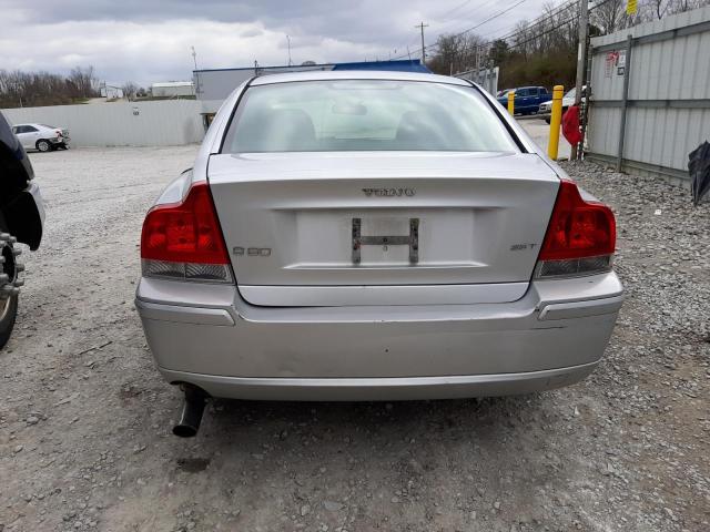 YV1RS592752478733 - 2005 VOLVO S60 2.5T SILVER photo 6