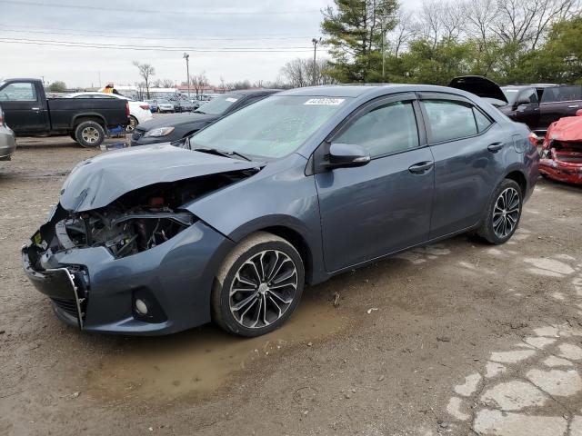 2T1BURHEXEC069230 - 2014 TOYOTA COROLLA L GRAY photo 1