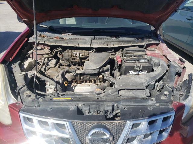 JN8AS5MT6BW185630 - 2011 NISSAN ROGUE S RED photo 12