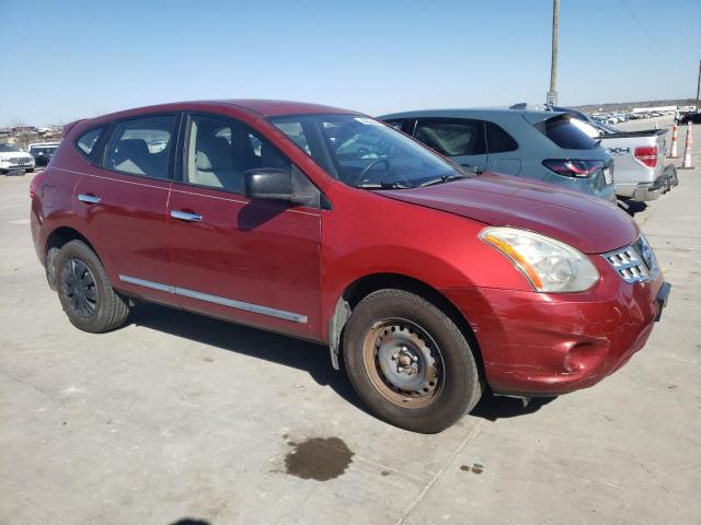 JN8AS5MT6BW185630 - 2011 NISSAN ROGUE S RED photo 4