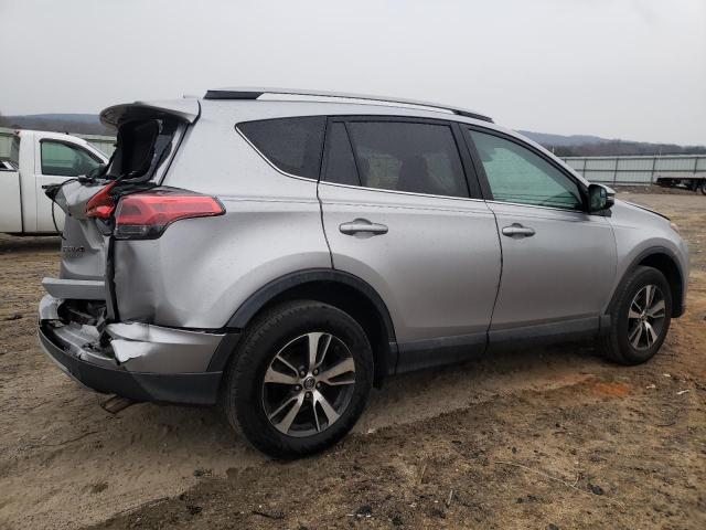 2T3RFREV8HW613831 - 2017 TOYOTA RAV4 XLE SILVER photo 3