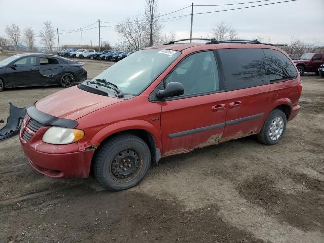 1D4GP25R35B395920 - 2005 DODGE CARAVAN SE RED photo 1