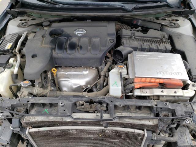 1N4CL21E99C159675 - 2009 NISSAN ALTIMA HYBRID SILVER photo 11