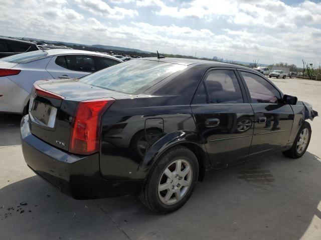 1G6DM57T060178554 - 2006 CADILLAC CTS BLACK photo 3