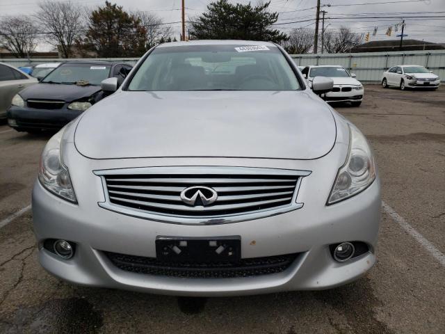 JN1CV6AR3DM770032 - 2013 INFINITI G37 SILVER photo 5