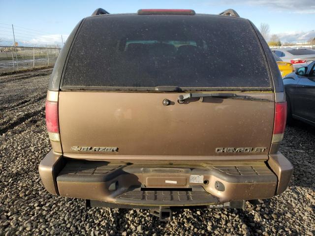 1GNDT13W52K237936 - 2002 CHEVROLET BLAZER BROWN photo 6