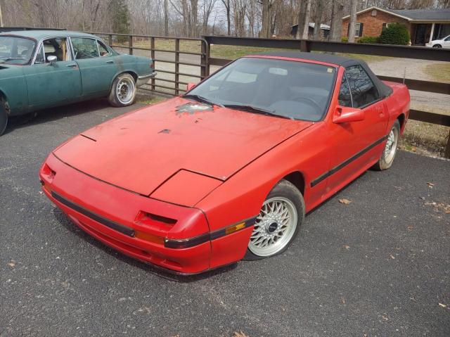 JM1FC351XJ0102301 - 1988 MAZDA RX7 RED photo 2