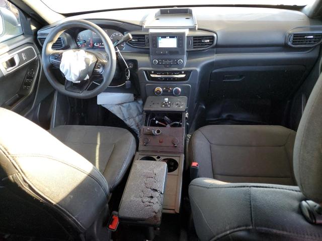 1FM5K8AB6NGA40768 - 2022 FORD EXPLORER POLICE INTERCEPTOR Արծաթագույն լուսանկար 8