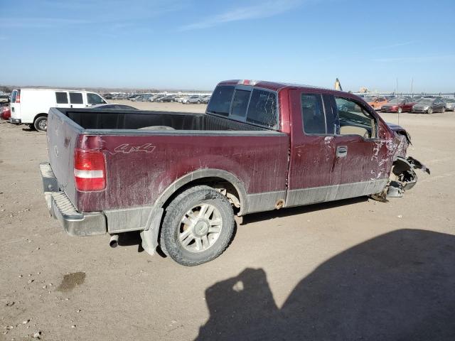 1FTPX145X4NC22771 - 2004 FORD F150 MAROON photo 3