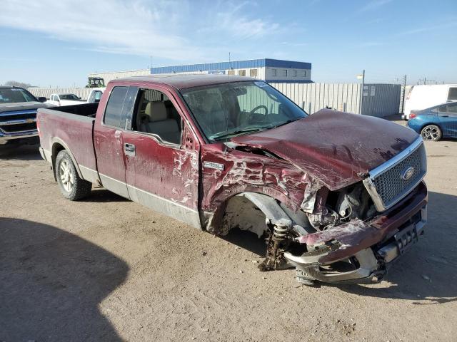 1FTPX145X4NC22771 - 2004 FORD F150 MAROON photo 4