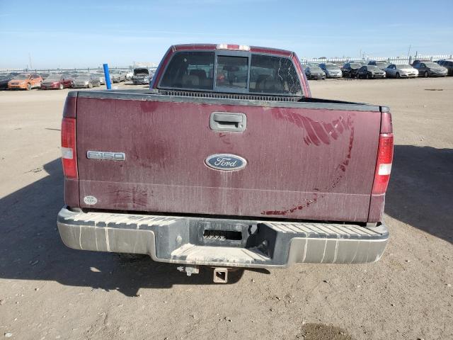 1FTPX145X4NC22771 - 2004 FORD F150 MAROON photo 6