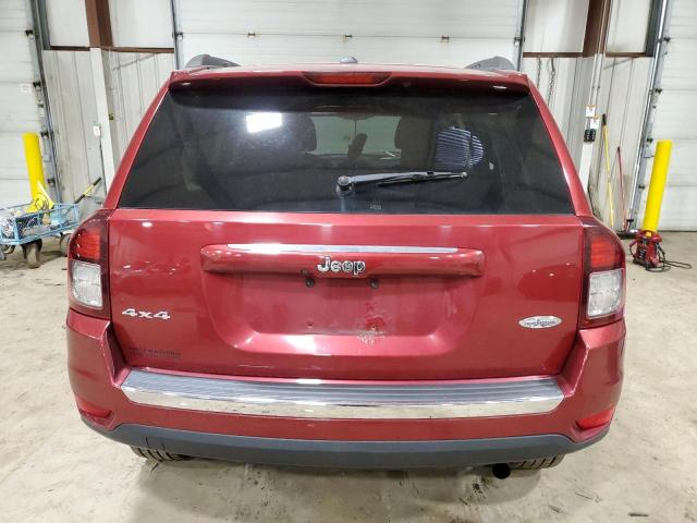 1C4NJDEB4FD396228 - 2015 JEEP COMPASS LATITUDE RED photo 6