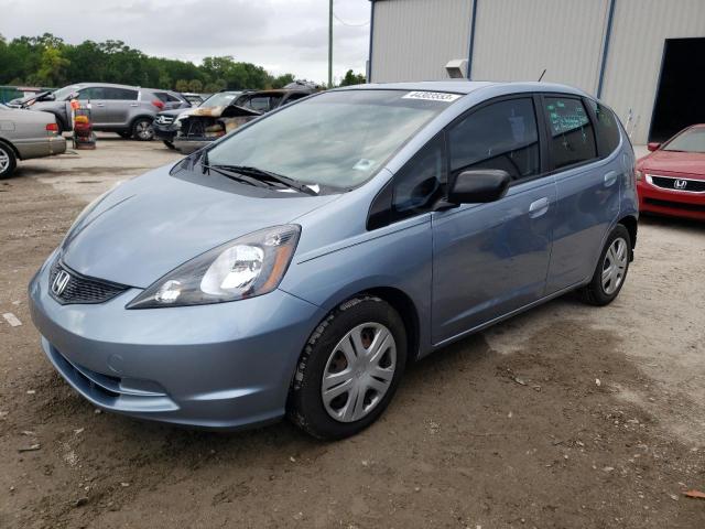 JHMGE8H31BC022134 - 2011 HONDA FIT BLUE photo 1