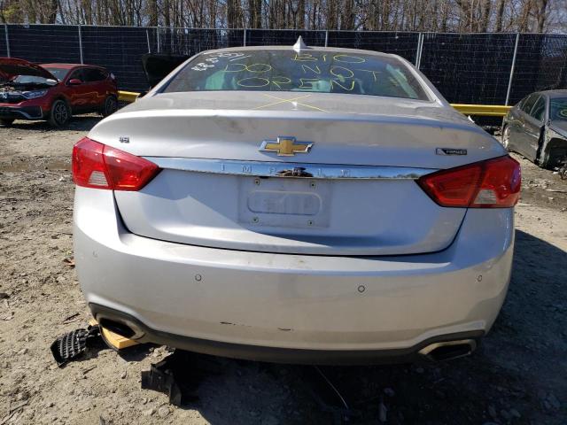 2G1105S35K9145691 - 2019 CHEVROLET IMPALA PREMIER SILVER photo 6