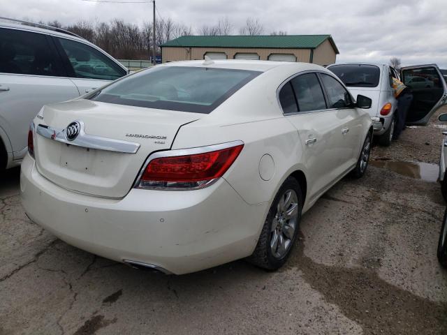 1G4GE5ED7BF348530 - 2011 BUICK LACROSSE CXS WHITE photo 3