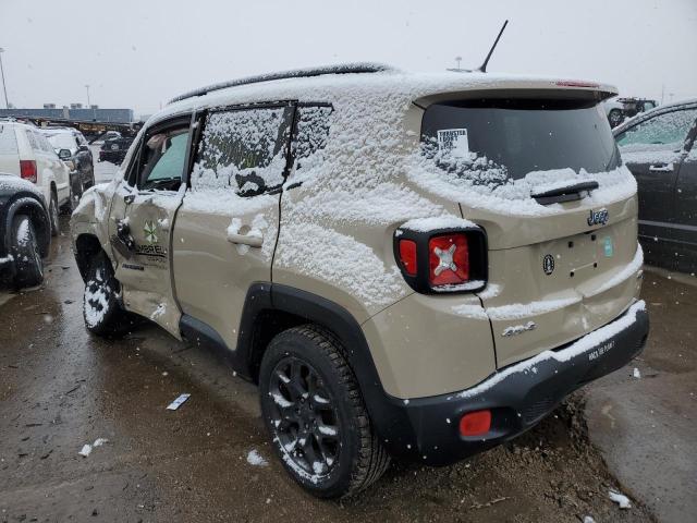 ZACCJBBT6GPD11501 - 2016 JEEP RENEGADE LATITUDE TAN photo 2