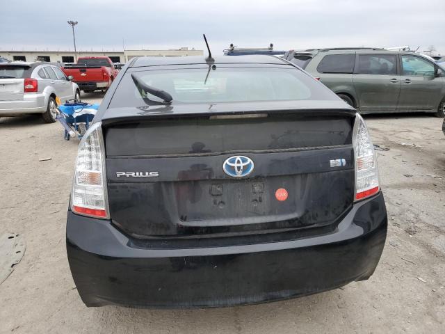 JTDKN3DU6B5287780 - 2011 TOYOTA PRIUS BLACK photo 6