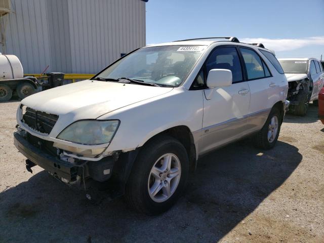 JTJHF10U710189822 - 2001 LEXUS RX300 300 WHITE photo 1