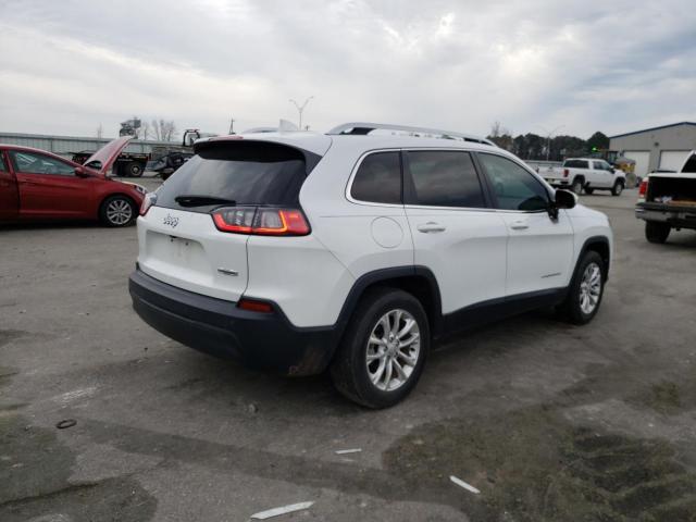 1C4PJLCB6KD396411 - 2019 JEEP CHEROKEE LATITUDE WHITE photo 3