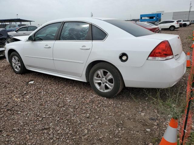 2G1WF5E3XD1238420 - 2013 CHEVROLET IMPALA LS WHITE photo 2