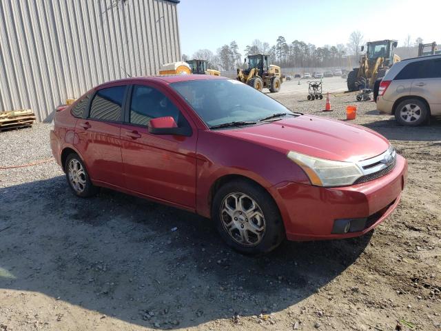 1FAHP36N99W243972 - 2009 FORD FOCUS SES BURGUNDY photo 4