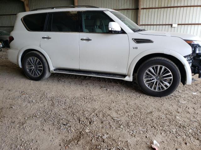 JN8AY2BA3N9393935 - 2022 NISSAN ARMADA SL WHITE photo 4