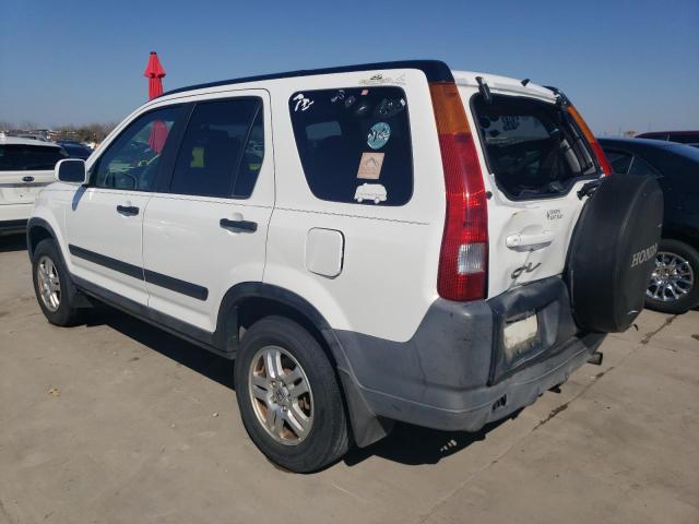 SHSRD78834U256423 - 2004 HONDA CR-V EX WHITE photo 2