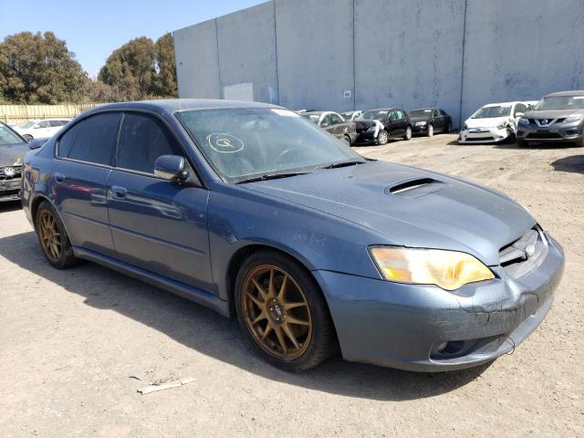 4S3BL676964220364 - 2006 SUBARU LEGACY GT LIMITED BLUE photo 4