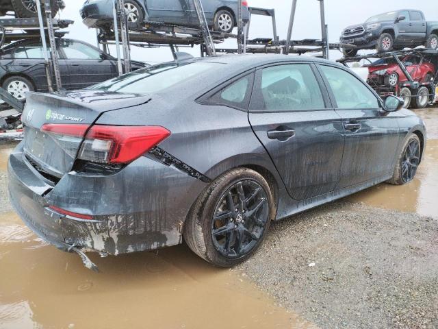 2HGFE2F59NH598569 - 2022 HONDA CIVIC SPORT 石墨色 照片 3