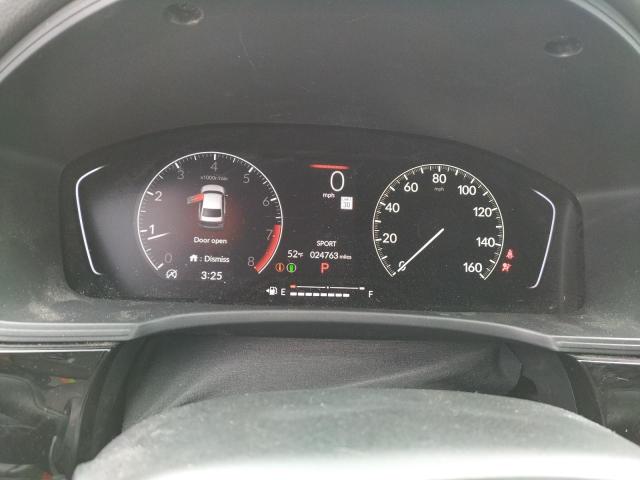 2HGFE2F59NH598569 - 2022 HONDA CIVIC SPORT 石墨色 照片 9