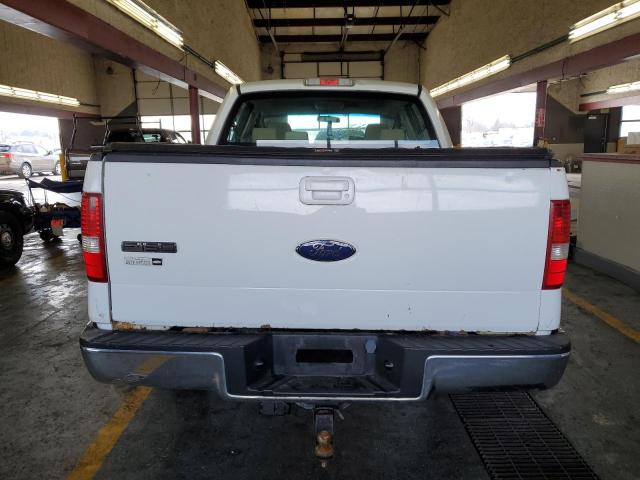 1FTRW12W28FA94467 - 2008 FORD F150 SUPERCREW WHITE photo 6