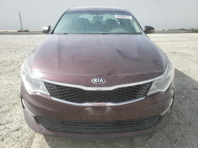 5XXGT4L33HG140962 - 2017 KIA OPTIMA LX RED photo 5