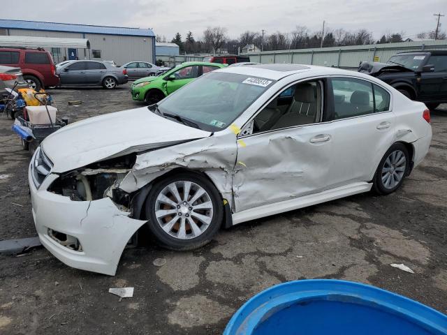 4S3BMDL6XB2235971 - 2011 SUBARU LEGACY 3.6R LIMITED WHITE photo 1