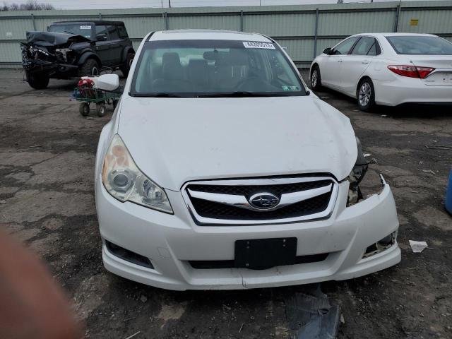 4S3BMDL6XB2235971 - 2011 SUBARU LEGACY 3.6R LIMITED WHITE photo 5